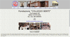 Desktop Screenshot of fondazionecollegioberti.com